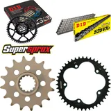 Chain Kit - Steel - for: MV Agusta 675 F3/Brutale 11-14 16-43-114 DID525VX3 rivet