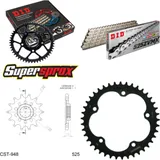 Kettensatz Stahl für: MV Agusta Brutale 989 R 08-10/Brutale 15-41-110 DID525ZVM-X(S&S) Niet