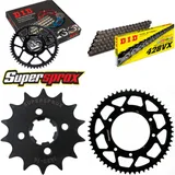 Chain Kit - Steel - for: RIEJU 125 Divers 14-56-136 DID428VX endless