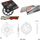 Chain Kit - Steel - for: BENELLI TNT899 /Sport 07-15/Tornado 9 16-44-110 DID525ZVM-X(S&S) endless