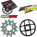 Chain Kit - Steel - for: SACHS Roadster 125 V2 98-03 13-53-120 DID520 Clip
