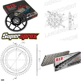 Chain Kit - Steel - for: HYOSUNG GT250 Naked 04-06/GT250 R Nak 14-46-112 DID520ZVM-X endless