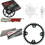 Kettensatz Stahl für: KYMCO KXR250 Sport 04-07/MXU250 05-10 14-38-094 DID520ZVM-X Endlos
