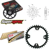 Chain Kit - Steel - for: KYMCO KXR250 Sport 04-07/MXU250 05-10 14-38-094 DID520ZVM-X(G&G) rivet