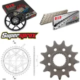 Kettensatz Stahl für: POLARIS Trail Boss 250 85-89 13-42-088 DID520ZVM-X(S&S) Niet