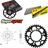 Chain Kit - Steel - for: POLARIS Trail Blazer 250 15.07.2000 11-36-086 DID520VX3 rivet