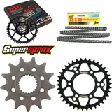 Kettensatz Stahl für: POLARIS Trail Boss 250 90-90/Trail Bo 13-38-086 DID520NZ Clip