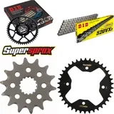 Kettensatz Stahl für: POLARIS Outlaw 450 MXR /S 08-11 14-38-098 DID520VX3 Clip