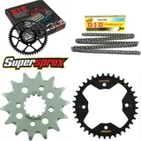 Kettensatz Stahl für: POLARIS Predator 500 03-04 14-37-094 DID520NZ Clip