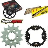 Kettensatz Stahl für: POLARIS Predator 500 03-04 14-37-094 DID520VX3(G&B) Clip