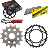 Chain Kit - Steel - MUZ Baghira 660 97-05/Baghira Black P 15-45-116 DID520VX3 endless