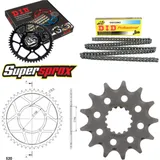 Kettensatz Stahl MUZ SX125 >520< 02-11 13-44-108 DID520NZ Clip