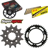 Kettensatz Stahl für: Gas Gas SM400 FSE 02-03/SM450 FSE 03-06 13-42-112 DID520VX3(G&B) Clip