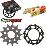 Kettensatz Alu schwarz für: BETA RR300 Enduro 12-15/RR350 13-49-114 DID520ERT2(G&G) Clip
