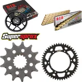 Chain Kit - ALU - black for: BETA RR300 Enduro 12-15/RR350 13-49-114 DID520ZVM-X(G&G) rivet