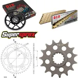 Chain Kit - ALU - black for: TRIUMPH TT600 04-04 15-45-110 DID525ZVM-X(G&G) rivet