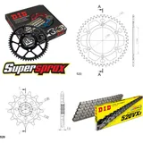 Kettensatz Alu rot HM CR125 Supermotard 04-06 13-40-116 DID520VX3 Clip
