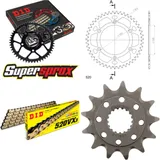 Kettensatz Alu rot HM CRF250 Supermotard 04-06 13-40-112 DID520VX3(G&B) Niet Kettensatz Alu rot HM CRF250 Supermotard 04-06 13-40-112 DID520VX3(G&B) Niet