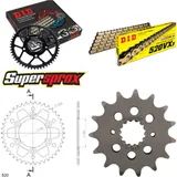 Chain Kit - ALU - black for: DUCATI 620 Sport 03-03 15-42-094 DID520VX3(G&B) endless