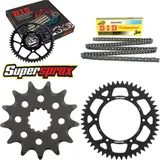 Chain Kit - ALU - black for: HUSQVARNA TE250 11-14 13-50-114 DID520NZ Clip