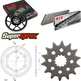 Chain Kit - ALU - black for: HUSQVARNA TC510 08-12 14-47-116 DID520ZVM-X endless