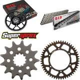 Chain Kit - ALU - black for: HUSQVARNA TC610 98-98 13-52-120 DID520ZVM-X endless