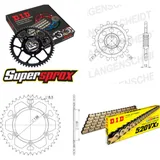 Kettensatz Alu für: HUSABERG FE400 /S /E 96-99 15-48-120 DID520VX3(G&B) Endlos