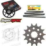 Kettensatz Alu für: HUSABERG TE 501 95-99 14-48-120 DID520NZ Clip