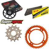 Chain Kit - ALU - orange for: KTM SX85 17``/14`` 03-17 14-46-120 DID428VX endless