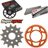 Chain Kit - ALU - orange for: KTM Freeride 13-16 14-46-110 DID520ZVM-X rivet Chain Kit - ALU - orange for: KTM Freeride 13-16 14-46-110 DID520ZVM-X rivet