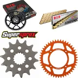 Kettensatz Alu orange für: KTM Freeride 13-16 14-46-110 DID520ZVM-X(G&G) Niet