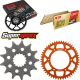 Kettensatz Alu orange für: KTM SX250 4T 13-13 13-50-114 DID520ERT2(G&G) Clip
