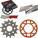 Kettensatz Alu orange für: KTM SX250 F 18- 14-51-118 DID520ZVM-X(S&S) Endlos