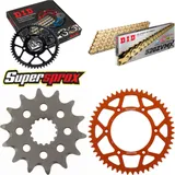 Chain Kit - ALU - orange for: KTM SX250 F 18- 14-51-118 DID520ZVM-X(G&G) endless