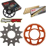 Chain Kit - ALU - orange for: KTM Freeride 13-16 12-48-110 DID520ZVM-X(G&G) rivet