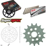 Chain Kit - ALU - orange for: KTM Duke 13-15/RC 390 13-15 15-45-114 DID520ZVM-X(S&S) rivet