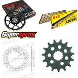 Kettensatz Alu für: KTM EXC600 LC4 90-92 15-50-114 DID520VX3(G&B) Niet