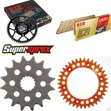 Chain Kit - ALU - orange for: KTM Supermoto Competition 660 16-38-108 DID520ERT2(G&G) Clip