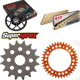 Kettensatz Alu orange für: KTM Supermoto Competition 660 16-38-108 DID520ZVM-X(G&G) Endlos