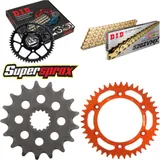 Chain Kit - ALU - orange for: KTM Supermoto 640 LC4 99-06 17-42-110 DID520ZVM-X(G&G) endless