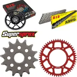 Kettensatz Alu rot für: HONDA CRF250 X 04-06 14-53-120 DID520VX3 Clip Kettensatz Alu rot für: HONDA CRF250 X 04-06 14-53-120 DID520VX3 Clip