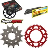 Chain Kit - ALU - red for: HONDA CRF450 R 09-16 13-48-116 DID520 Clip Chain Kit - ALU - red for: HONDA CRF450 R 09-16 13-48-116 DID520 Clip