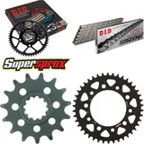 Chain Kit - ALU - black for: HONDA CB600 F Hornet /S 98-06 15-42-110 DID525ZVM-X endless