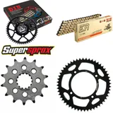 Kettensatz Alu schwarz für: YAMAHA YZ85 /LW 19``/16`` 0 14-52-124 DID428NZ(G&B) Clip