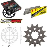 Chain Kit - ALU - blue for: YAMAHA WR450 F 07-13 13-50-114 DID520VX3 endless