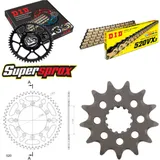 Chain Kit - ALU - blue for: YAMAHA WR450 F 07-13 13-50-114 DID520VX3(G&B) endless