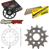 Kettensatz Alu blau für: YAMAHA WR250 F 05-06 13-52-116 DID520VX3(G&B) Endlos