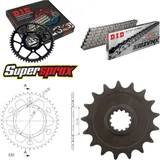 Chain Kit - ALU - black for: YAMAHA YZF750 R7 99-00 17-43-118 DID530ZVM-X rivet