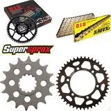 Chain Kit - ALU - black for: YAMAHA FZS1000 Fazer 01-05 16-44-116 DID530VX3(G&B) rivet