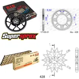Chain Kit - ALU - for: KAWASAKI KX80 17``/14`` >428< 98-00 14-51-124 DID428NZ(G&B) Clip Chain Kit - ALU - for: KAWASAKI KX80 17``/14`` >428< 98-00 14-51-124 DID428NZ(G&B) Clip